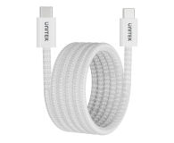 UNITEK Kabel USB-C PD 100W 1m - zwijany magnetycznie C14141AWH01-1M - 1291407 - zdjęcie 3